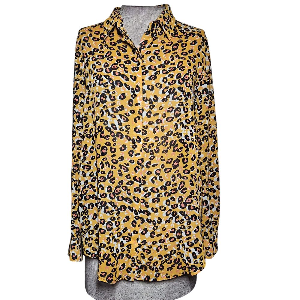 Minkpink Open Back Blouse Size Small